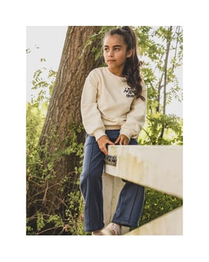 Looxs Revolution Wide leg broekje lurex voor meisjes in de kleur