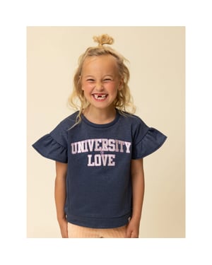 Looxs Revolution Mouwloze sweater lurex voor meisjes in de kleur