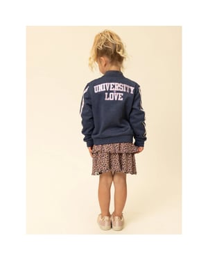Looxs Revolution Baseball vest lurex voor meisjes in de kleur