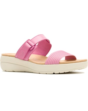Hush Puppies Breathe Gore Läder Dam Rose Standard Sandaler