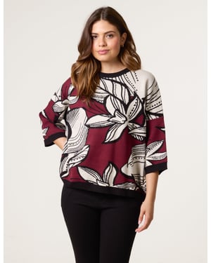 Flower Pattern Jumper