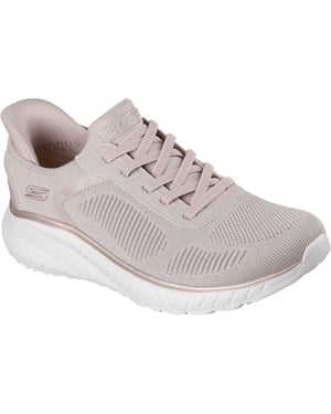 Skechers BOBS Sport Squad Chaos Textil Kvinnors Natural/Guld Standard Sneakers