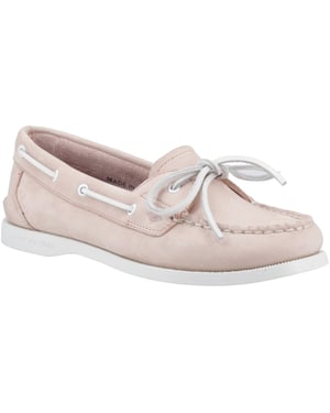 Sperry Authentieke 1 Oog Leder Dames Blush Standaard Bootsschoenen