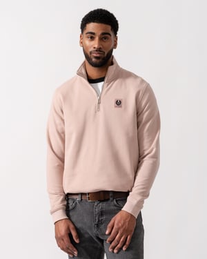 Sweatshirt in Peach