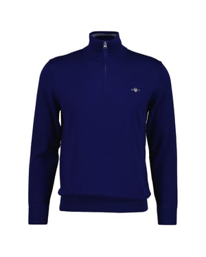 Gant Classic Cotton Half Zip Knitted Jumper