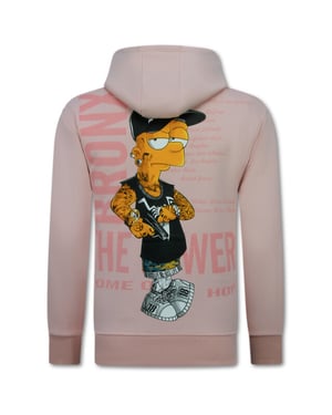 True Rise Oversized hoodie met capuchon the power