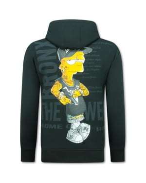 True Rise Oversized hoodie met capuchon the power