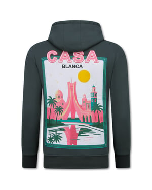 True Rise Oversized hoodie met capuchon casablanca