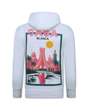 True Rise Oversized hoodie met capuchon casablanca