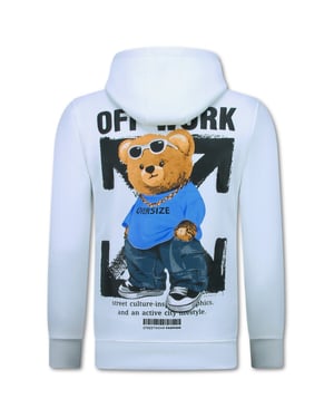 True Rise Oversized hoodie met capuchon off work