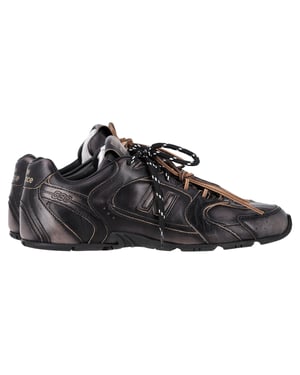 New Balance X Miu Miu 530 SL sneakers in zwart leer