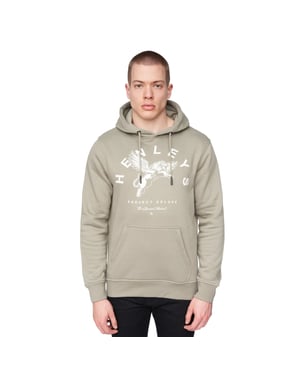 Henleys Heren Colhen Hoodie (Stoffige Olijf)