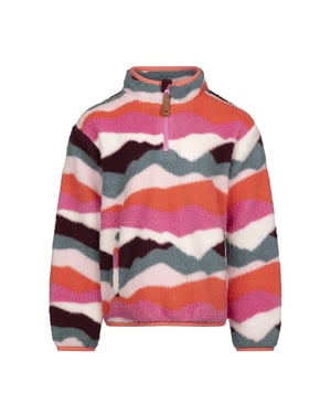 Trespass Kinder/Kinder Ovie Half Zip Fleece Top (Roze)