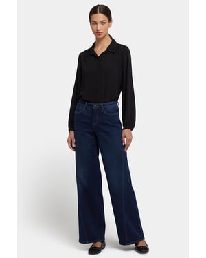 Teresa Wijde Pijpen Jeans | Inkt Skyline