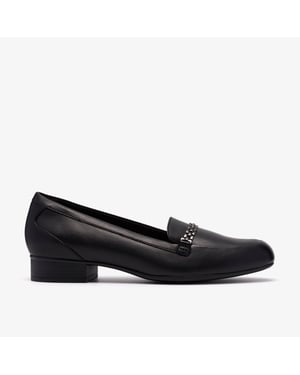 Juliet Mia Black Leather Shoes