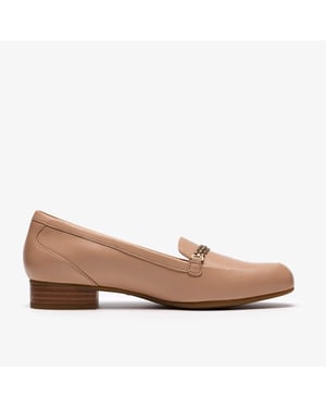 Juliet Mia Beige Leather Shoes