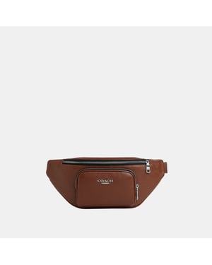 Racer Small Belt Bag In Signature Leather