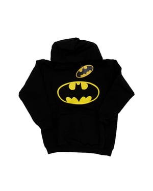 DC Comics Jongens Batman Logo Hoodie (Zwart)