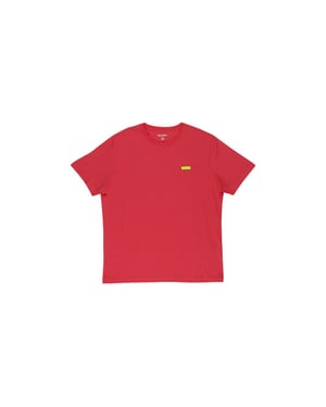 T-shirt med kort ärm och rund hals