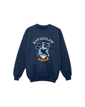Harry Potter Girls Ravenclaw Sweatshirt (Navy Blue)