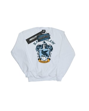 Harry Potter Meisjes Ravenclaw Sweatshirt (Wit)