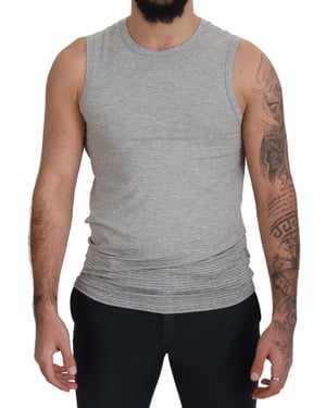 Sleeveless Logo Tank Top