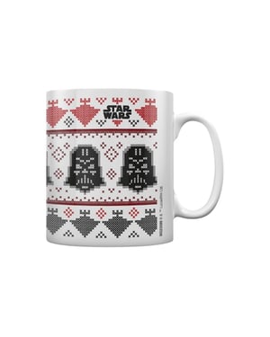 Star Wars Darth Vader julmugg (Vit/Svart/Röd)