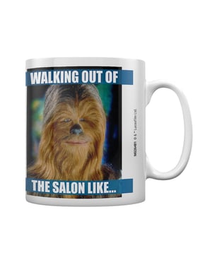 Star Wars Att gå ut från salongen Mug (Flerfärgad)