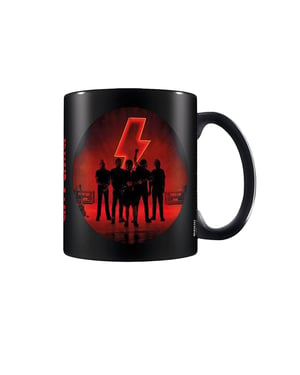 AC/DC Pwr Up Mug (Svart/röd)