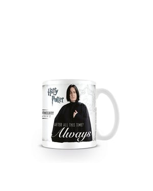 Harry Potter Always Mug (Vit/Grå/Svart)