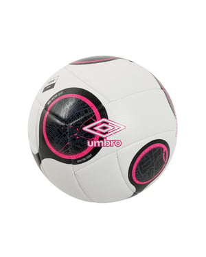 Umbro Neo Swerve Team Football (White/Black/Pink)