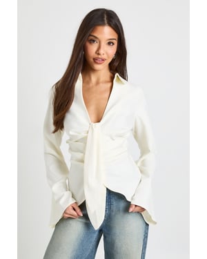 Drape Cinched Shirt