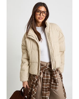 Textured Puffer Jacket