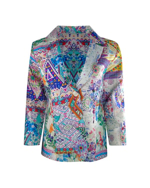 Inoa Fashion Popoloca Multicoloured Boyfriend Jacket