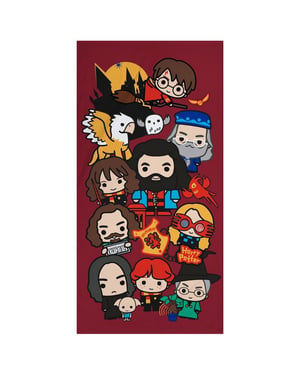 Harry Potter Charm strandhandduk (Flerfärgad)