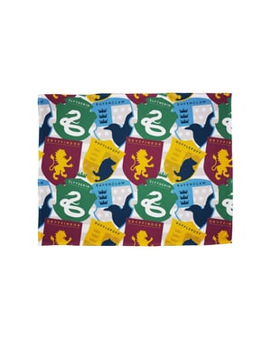 Harry Potter Fleece klistermärken filt (Flerfärgad)
