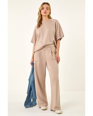 Soft Wide Leg Stretch Trouser