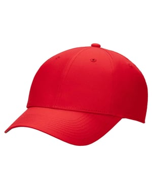 Nike Lege Gestructureerde Baseballpet (Universiteit Rood/Wit)