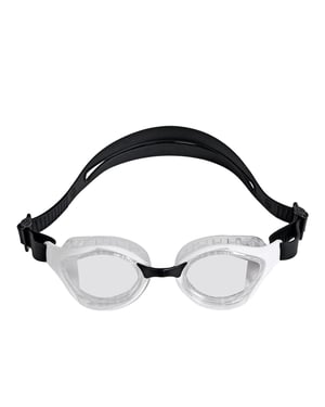 Arena Air Bold Swipe Swimming Goggles (Clear/White)