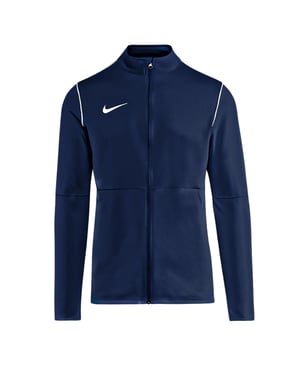 Nike Dri-fit Park 20 Marinblå Topp Med Dragkedja