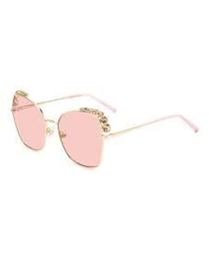 Ch8001 Cat Eye Sunglasses Pink Lenses
