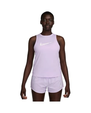 Nike W Nk One Swoosh Lila Löparväst
