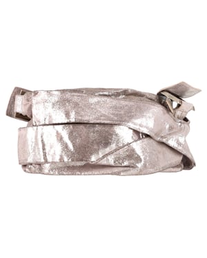 Fendi Schoudertas met Wikkel in Metallic Roze Leer