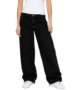 Enzo | Womens Baggy Jeans
