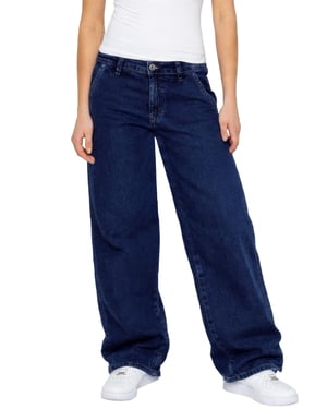 Enzo | Womens Baggy Jeans