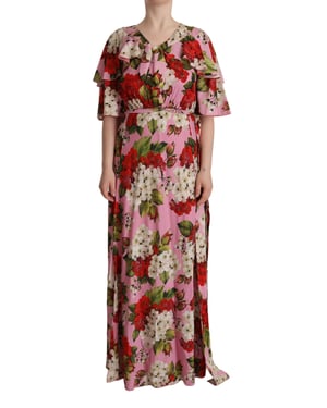 Bloemen Maxi Jurk Stijl Dr28631