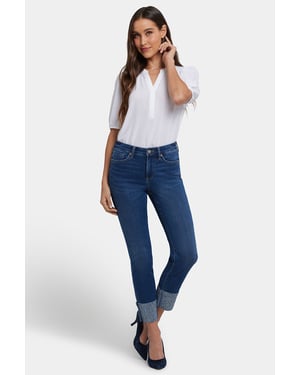 Sheri Slim Enkellange Jeans | Vintage Lapis