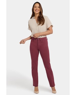 Marilyn Straight Jeans | Echte Bourgondië
