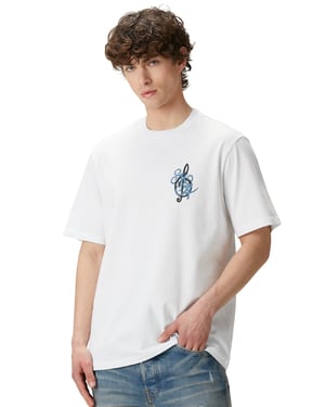 Jazz Band T-Shirt in White