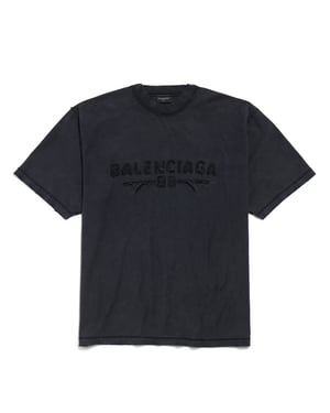 Logo Patch T-Shirt in Black